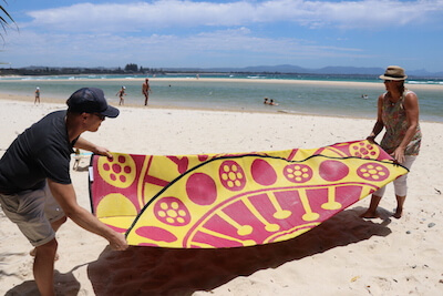 polypropylene mats for picnics and beach